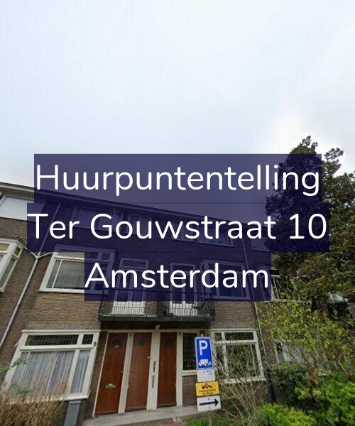 Foto gevel Huurpuntentelling voor Ter Gouwstraat 10, Amsterdam