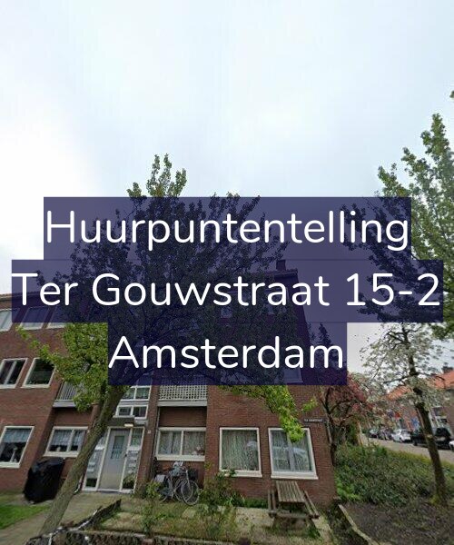 Foto gevel Huurpuntentelling voor Ter Gouwstraat 15-2, Amsterdam