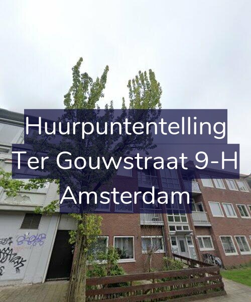 Foto gevel Huurpuntentelling voor Ter Gouwstraat 9-H, Amsterdam