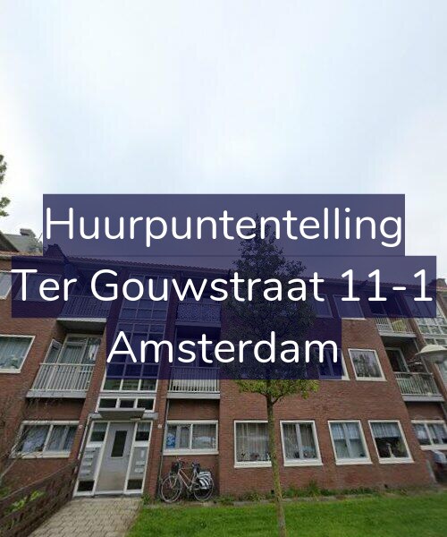 Foto gevel Huurpuntentelling voor Ter Gouwstraat 11-1, Amsterdam