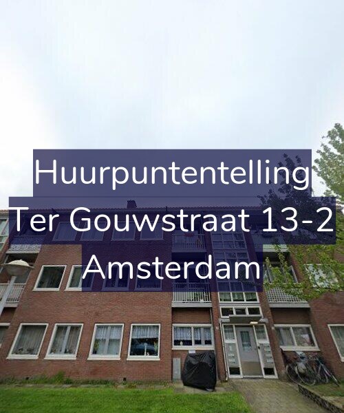 Foto gevel Huurpuntentelling voor Ter Gouwstraat 13-2, Amsterdam