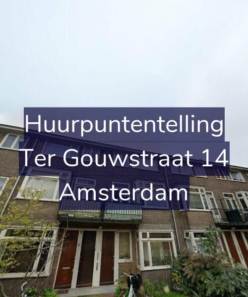 Foto gevel Huurpuntentelling voor Ter Gouwstraat 14, Amsterdam