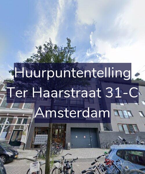 Foto gevel Huurpuntentelling voor Ter Haarstraat 31-C, Amsterdam