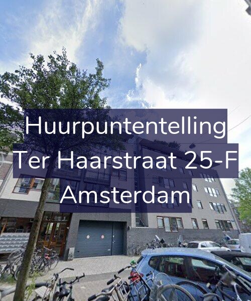 Foto gevel Huurpuntentelling voor Ter Haarstraat 25-F, Amsterdam