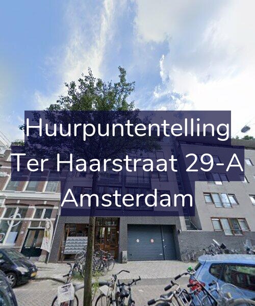 Foto gevel Huurpuntentelling voor Ter Haarstraat 29-A, Amsterdam