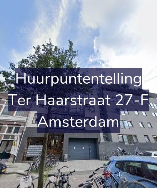 Foto gevel Huurpuntentelling voor Ter Haarstraat 27-F, Amsterdam