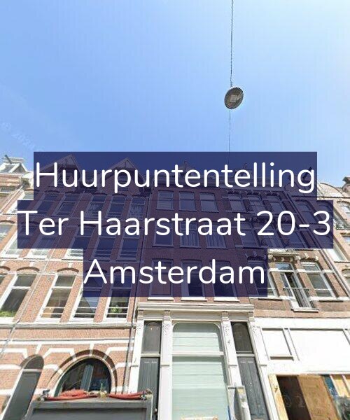 Foto gevel Huurpuntentelling voor Ter Haarstraat 20-3, Amsterdam