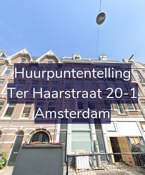 Foto gevel Huurpuntentelling voor Ter Haarstraat 20-1, Amsterdam