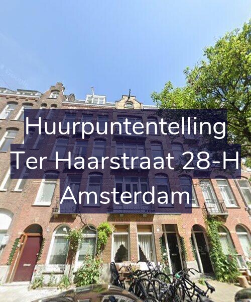 Foto gevel Huurpuntentelling voor Ter Haarstraat 28-H, Amsterdam