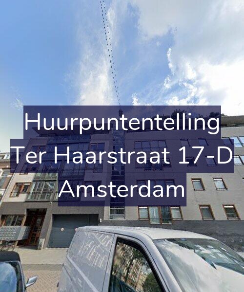 Foto gevel Huurpuntentelling voor Ter Haarstraat 17-D, Amsterdam