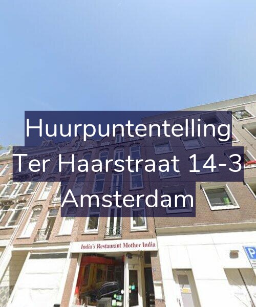 Foto gevel Huurpuntentelling voor Ter Haarstraat 14-3, Amsterdam