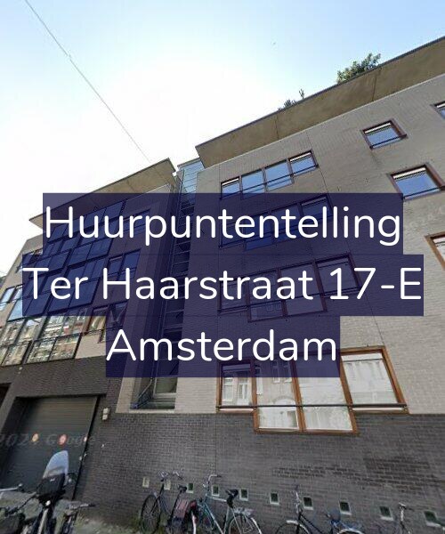 Foto gevel Huurpuntentelling voor Ter Haarstraat 17-E, Amsterdam