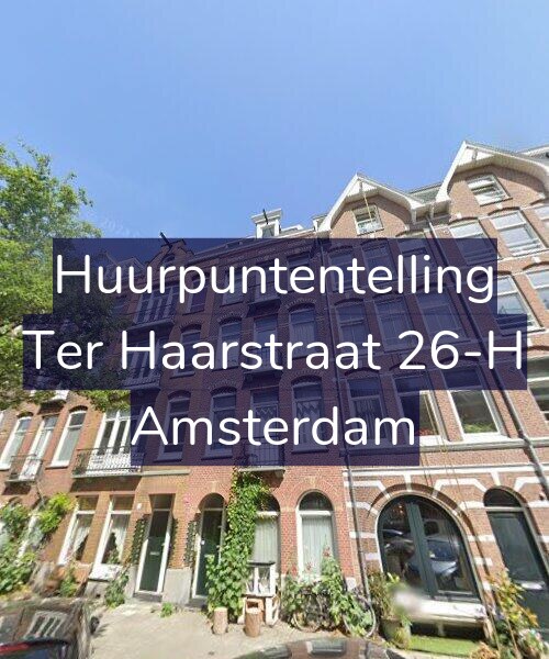 Foto gevel Huurpuntentelling voor Ter Haarstraat 26-H, Amsterdam