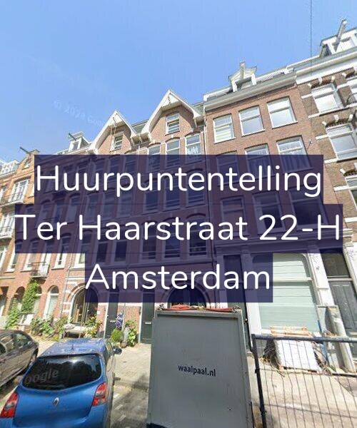 Foto gevel Huurpuntentelling voor Ter Haarstraat 22-H, Amsterdam