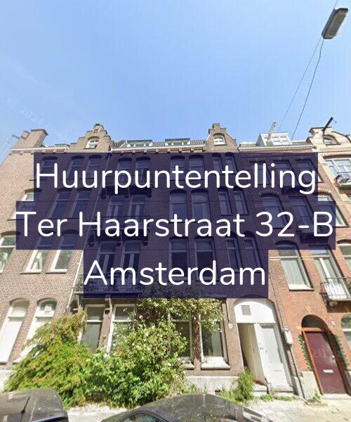 Foto gevel Huurpuntentelling voor Ter Haarstraat 32-B, Amsterdam