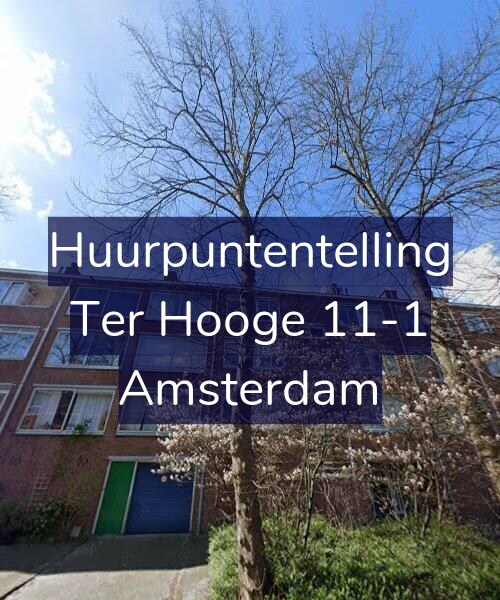 Foto gevel Huurpuntentelling voor Ter Hooge 11-1, Amsterdam