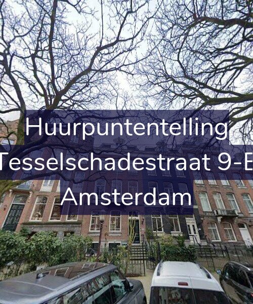 Foto gevel Huurpuntentelling voor Tesselschadestraat 9-B, Amsterdam