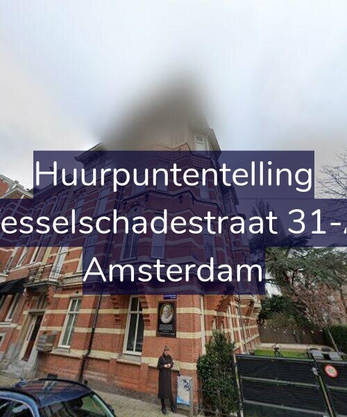 Foto gevel Huurpuntentelling voor Tesselschadestraat 31-A, Amsterdam