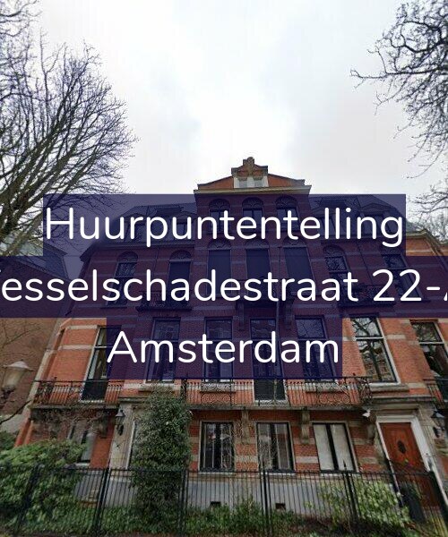 Foto gevel Huurpuntentelling voor Tesselschadestraat 22-A, Amsterdam