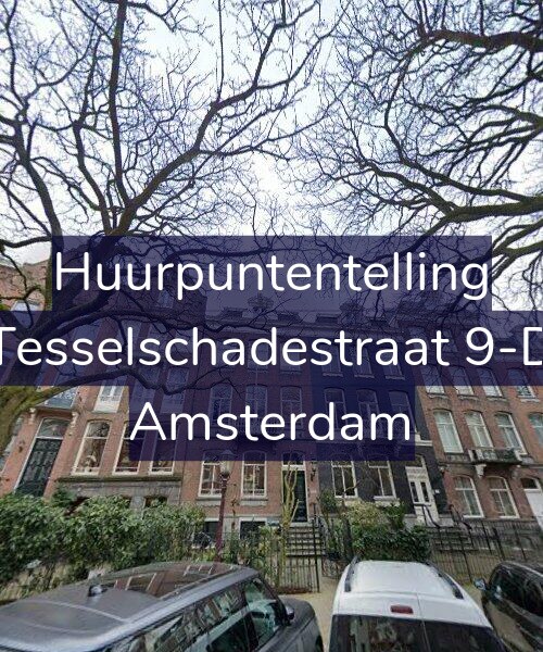 Foto gevel Huurpuntentelling voor Tesselschadestraat 9-D, Amsterdam