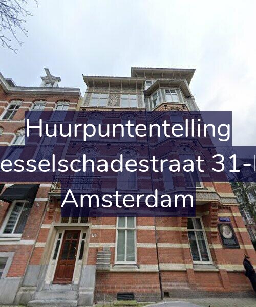 Foto gevel Huurpuntentelling voor Tesselschadestraat 31-D, Amsterdam