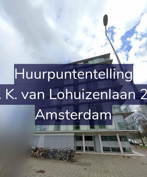 Foto gevel Huurpuntentelling voor Th. K. van Lohuizenlaan 236, Amsterdam