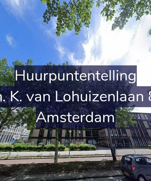 Foto gevel Huurpuntentelling voor Th. K. van Lohuizenlaan 84, Amsterdam