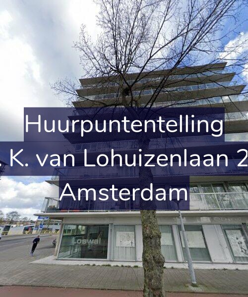 Foto gevel Huurpuntentelling voor Th. K. van Lohuizenlaan 248, Amsterdam