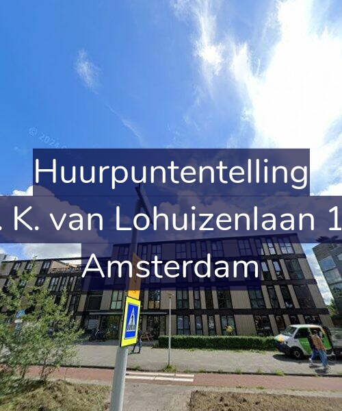 Foto gevel Huurpuntentelling voor Th. K. van Lohuizenlaan 146, Amsterdam