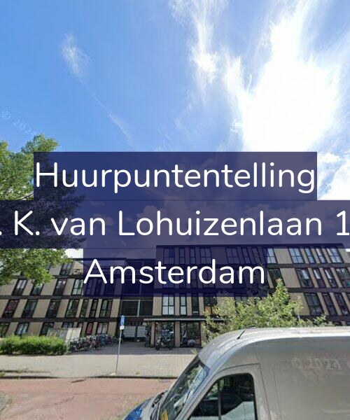 Foto gevel Huurpuntentelling voor Th. K. van Lohuizenlaan 124, Amsterdam