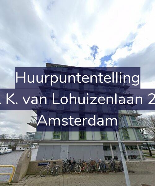 Foto gevel Huurpuntentelling voor Th. K. van Lohuizenlaan 212, Amsterdam