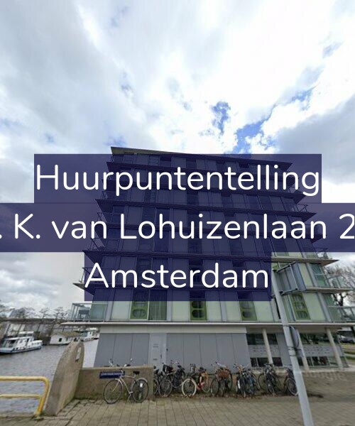 Foto gevel Huurpuntentelling voor Th. K. van Lohuizenlaan 208, Amsterdam
