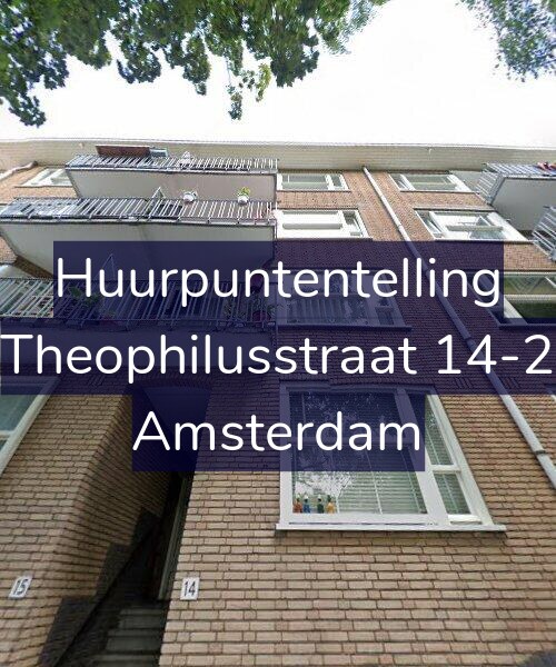 Foto gevel Huurpuntentelling voor Theophilusstraat 14-2, Amsterdam