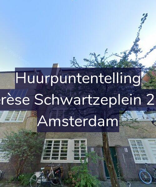 Foto gevel Huurpuntentelling voor Thérèse Schwartzeplein 25-B, Amsterdam