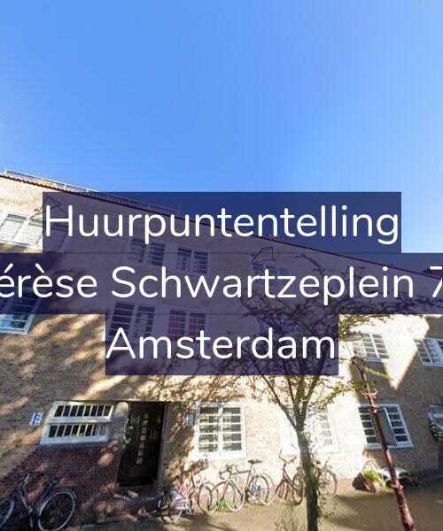 Foto gevel Huurpuntentelling voor Thérèse Schwartzeplein 7-C, Amsterdam