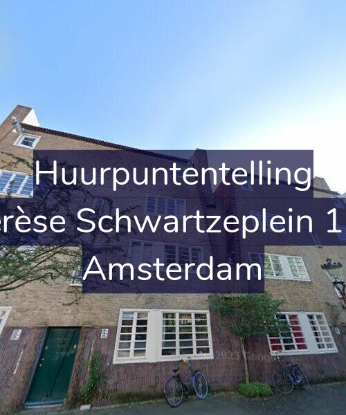 Foto gevel Huurpuntentelling voor Thérèse Schwartzeplein 19-B, Amsterdam