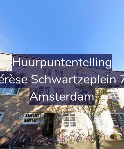 Foto gevel Huurpuntentelling voor Thérèse Schwartzeplein 7-B, Amsterdam