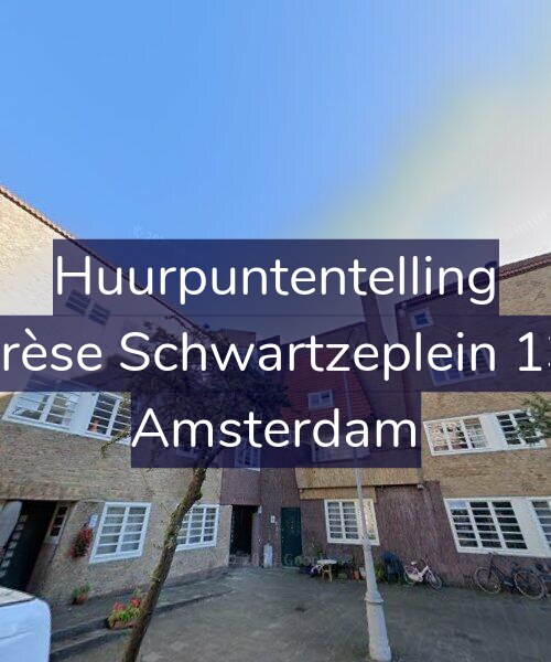 Foto gevel Huurpuntentelling voor Thérèse Schwartzeplein 13-D, Amsterdam