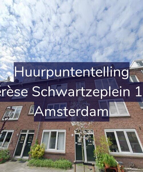 Foto gevel Huurpuntentelling voor Thérèse Schwartzeplein 10-1, Amsterdam