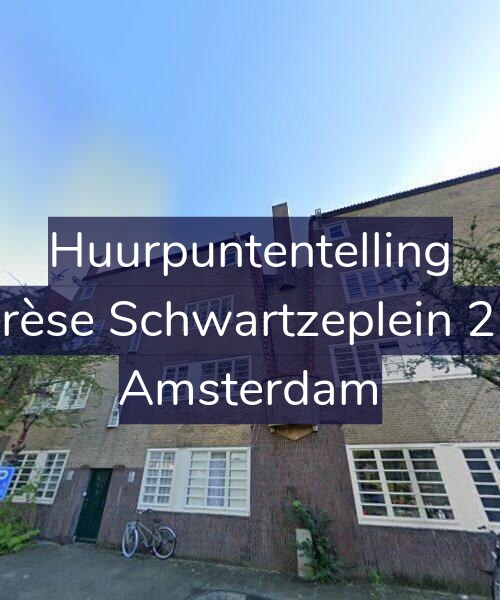 Foto gevel Huurpuntentelling voor Thérèse Schwartzeplein 27-A, Amsterdam