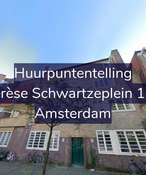 Foto gevel Huurpuntentelling voor Thérèse Schwartzeplein 17-B, Amsterdam