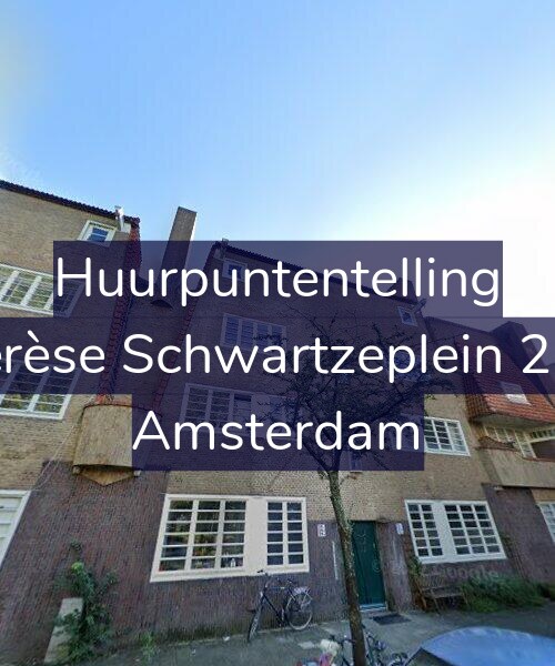 Foto gevel Huurpuntentelling voor Thérèse Schwartzeplein 29-B, Amsterdam