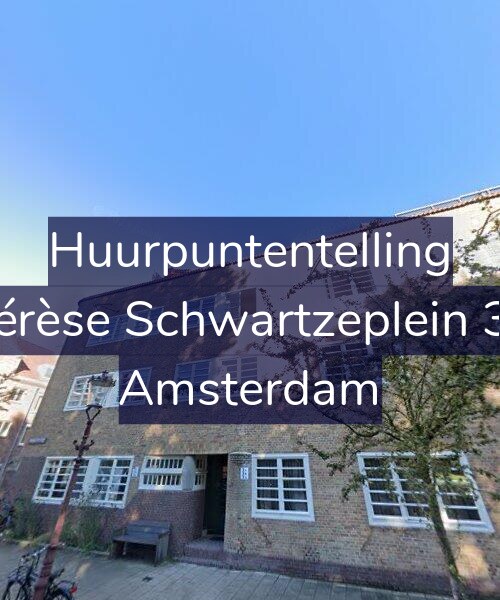 Foto gevel Huurpuntentelling voor Thérèse Schwartzeplein 3-C, Amsterdam