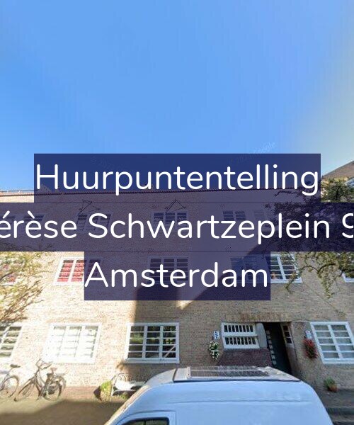 Foto gevel Huurpuntentelling voor Thérèse Schwartzeplein 9-A, Amsterdam