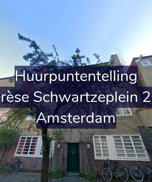 Foto gevel Huurpuntentelling voor Thérèse Schwartzeplein 21-B, Amsterdam