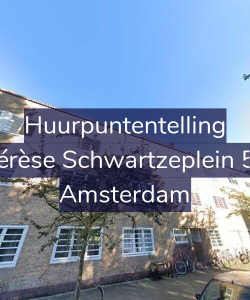 Foto gevel Huurpuntentelling voor Thérèse Schwartzeplein 5-B, Amsterdam