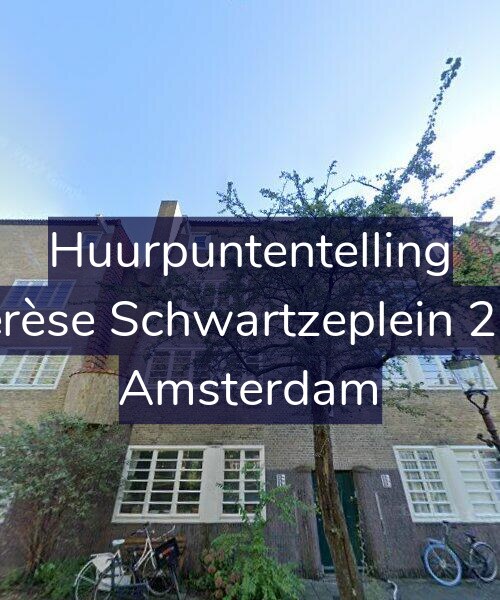 Foto gevel Huurpuntentelling voor Thérèse Schwartzeplein 25-C, Amsterdam