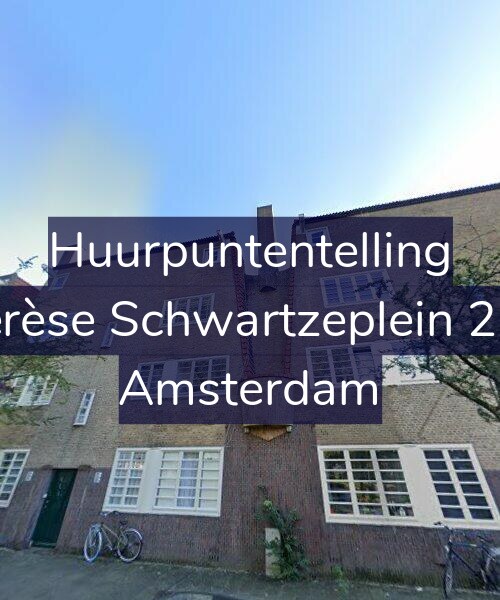 Foto gevel Huurpuntentelling voor Thérèse Schwartzeplein 27-C, Amsterdam
