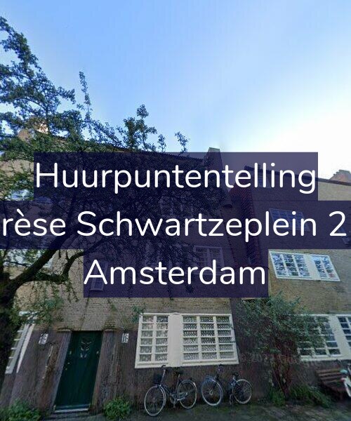 Foto gevel Huurpuntentelling voor Thérèse Schwartzeplein 23-A, Amsterdam
