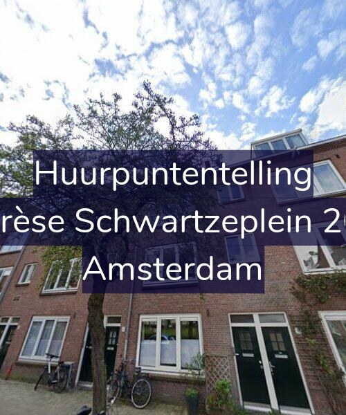 Foto gevel Huurpuntentelling voor Thérèse Schwartzeplein 20-H, Amsterdam
